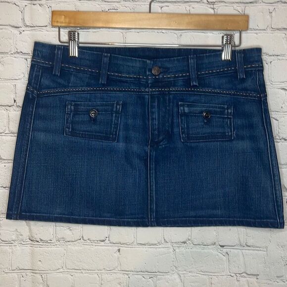 Citizens of Humanity Women’s Jean Mini Skirt size 31, New without tags - Picture 1 of 4